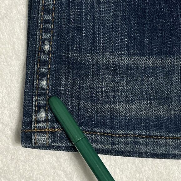 HUDSON Beth Baby Boot Cut Jeans Women's 27 Blue Denim Stretch Cotton Pockets - Picture 12 of 17